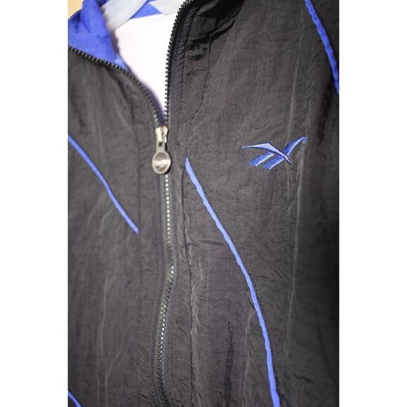 Vintage 90s Reebok Windbreaker size Large - Picture 2 of 4
